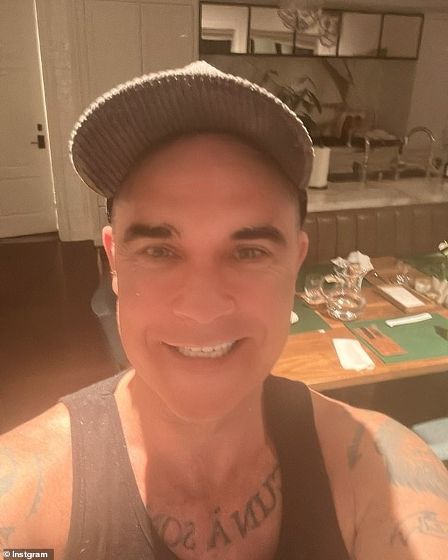 The singer, who has four children with his wife, posted a bizarre post on Instagram on Wednesday in which he also revealed the downside of his new teeth