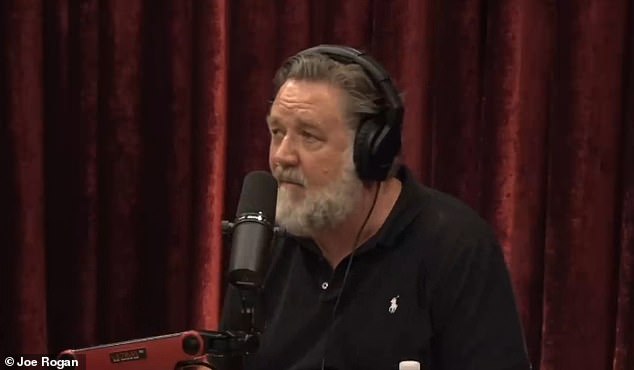 Russell Crowe shared a gruesome boxing story on the Joe Rogan podcast