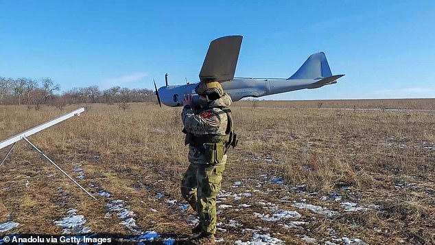 Russia is suspected of flying multiple drones, including military UAVs, over a nuclear power plant in Germany, state security officials said.