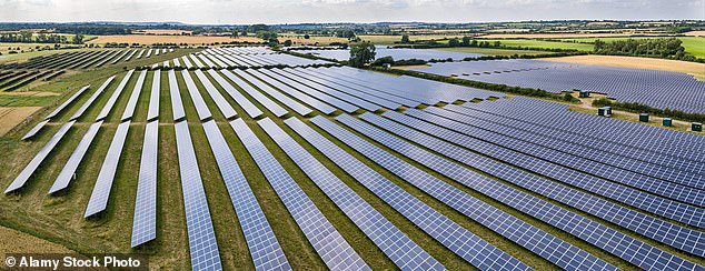 Investors can gain exposure to renewable infrastructure such as solar farms through London-listed investment funds