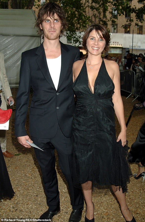 The mother of four dated flamenco guitarist Jackson Frost, then 24, for two years after her divorce from Jude Law. They split in 2005 (pictured in July of that year).