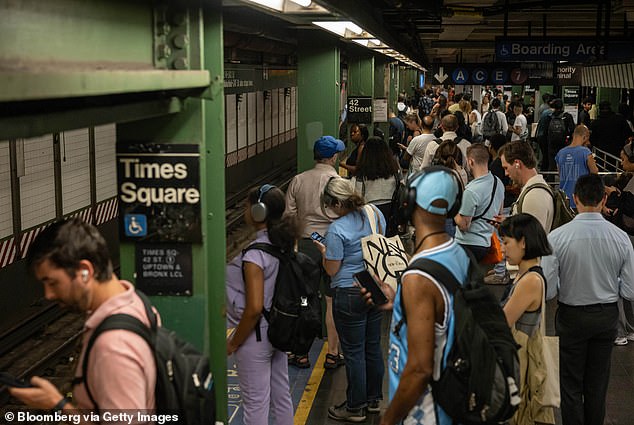 The team found that the average concentration of pollution on platforms was 139 micrograms per cubic metre and 99 micrograms per cubic metre on trains, compared to the World Health Organization's limit of 15 micrograms.