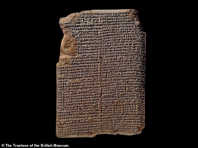 A 4,000-year-old tablet written by the ancient Babylonians contained 61 omens that could connect previous experiences with the positions of the planets, moon and stars