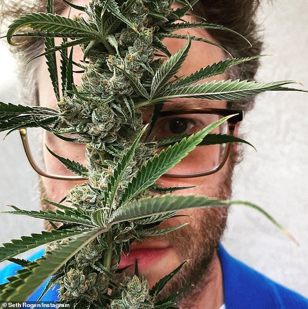 The 42-year-old Knocked Up star previously revealed that he smokes weed 'all day, every day'