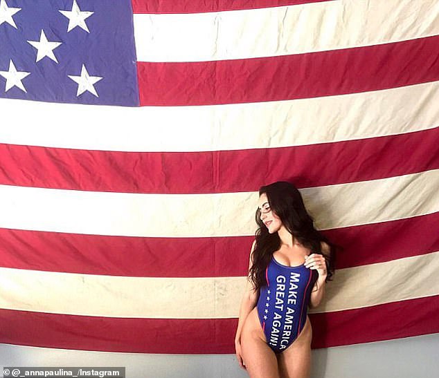 A racy video of Rep. Anna Paulina Luna, R-Fla., in a skimpy MAGA swimsuit video showcasing her 