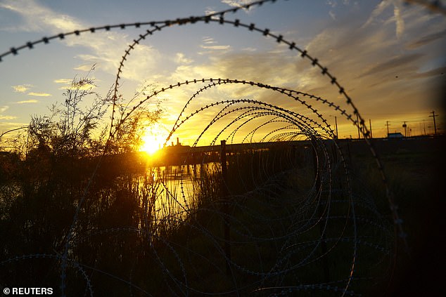 The quiet border at El Paso, Texas, as the number of migrants has declined in recent weeks