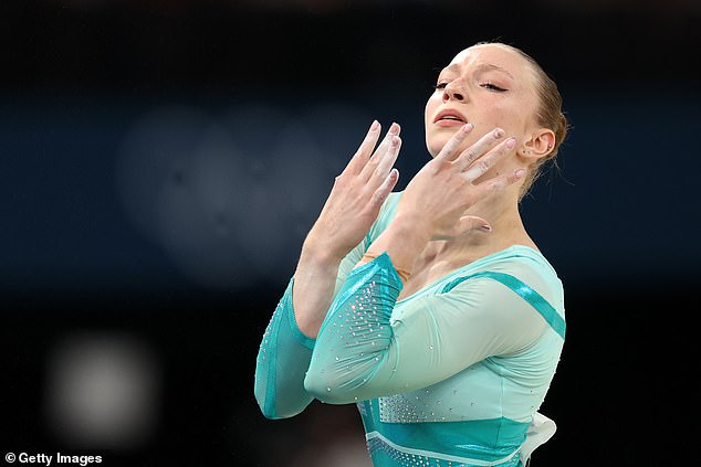 Romanian gymnast Ana Barbosu shared an online complaint after her fourth place finish