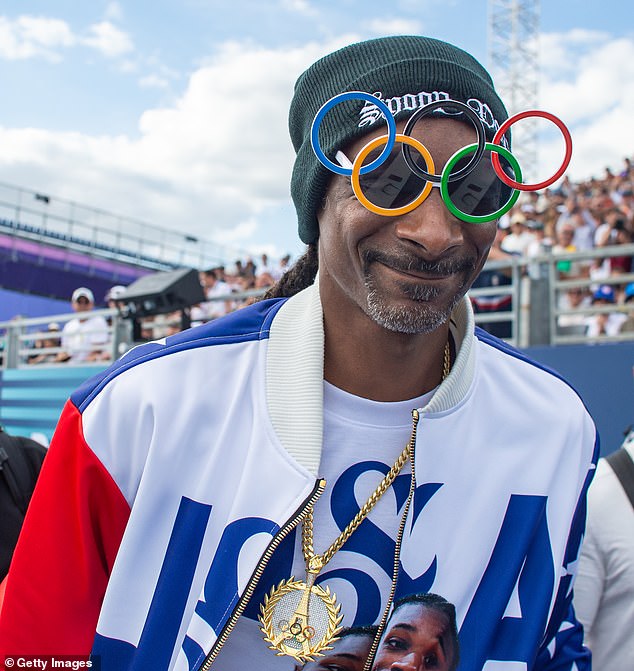 It comes after Snoop decided to make a surprise phone call to the women's medal-winning 200m final at the 2024 Olympic Games in Paris; seen on August 7