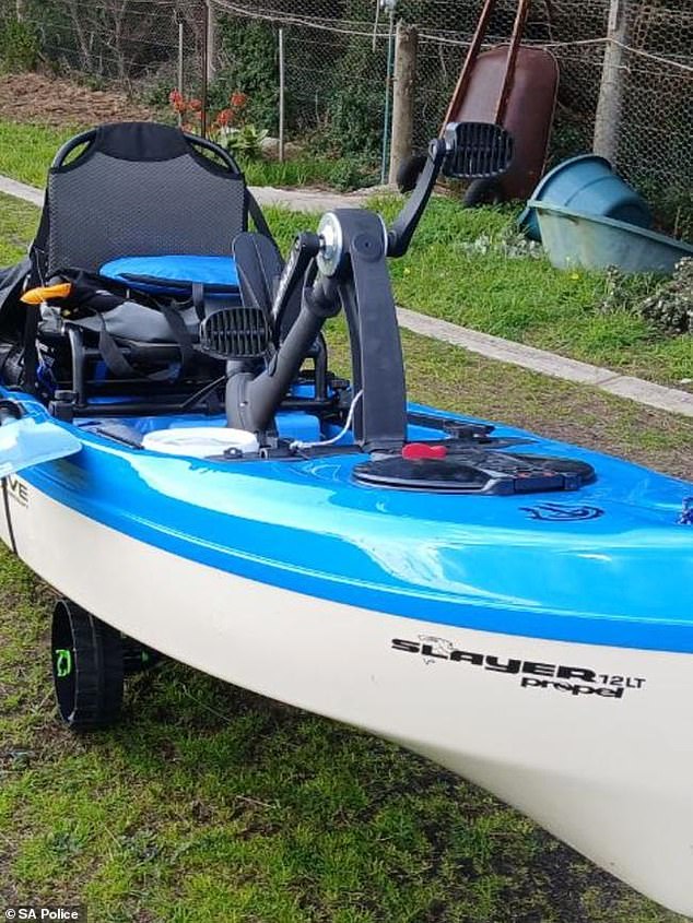 The search continues for a man who has not been seen or heard from since he left for a kayak trip on Monday. Police have released a photo of the man's blue kayak