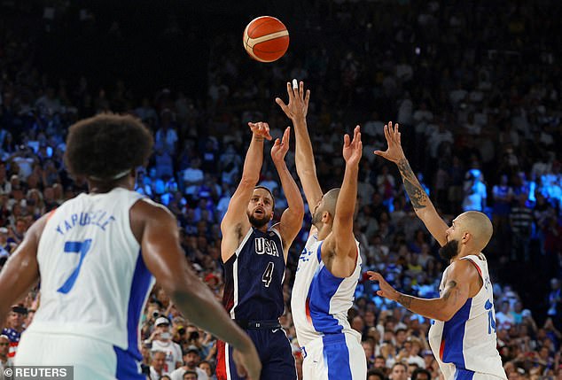 He produced a sensational three-pointer with 35 seconds left in the final