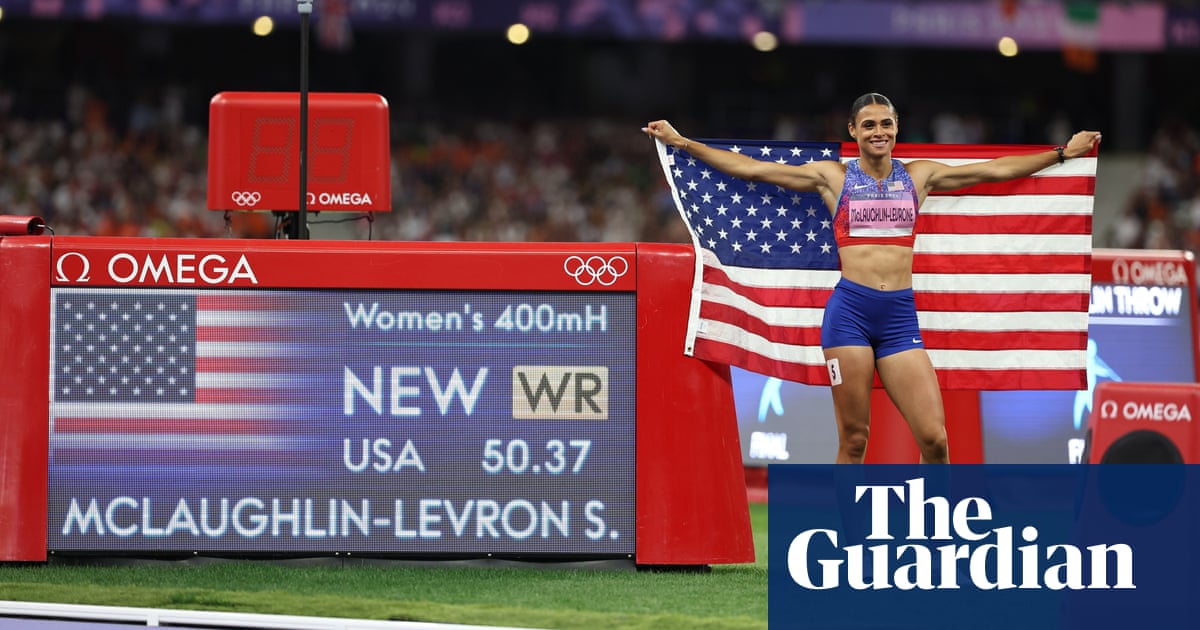 Sydney McLaughlinLevrone Breaks 400m Hurdles World Record To Win Gold