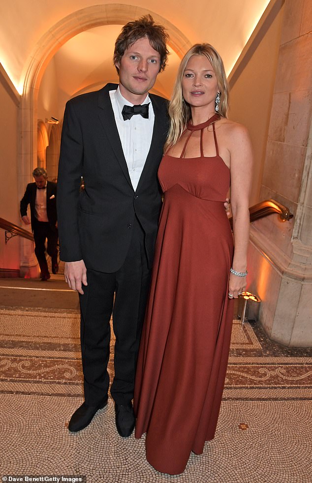 Kate Moss's toyboy photographer Count Nikolai von Bismarck (pictured together in 2019) is capitalizing on their eight-month romance