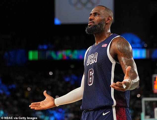 LeBron James and the US basketball team have a shot at Olympic gold later on Saturday