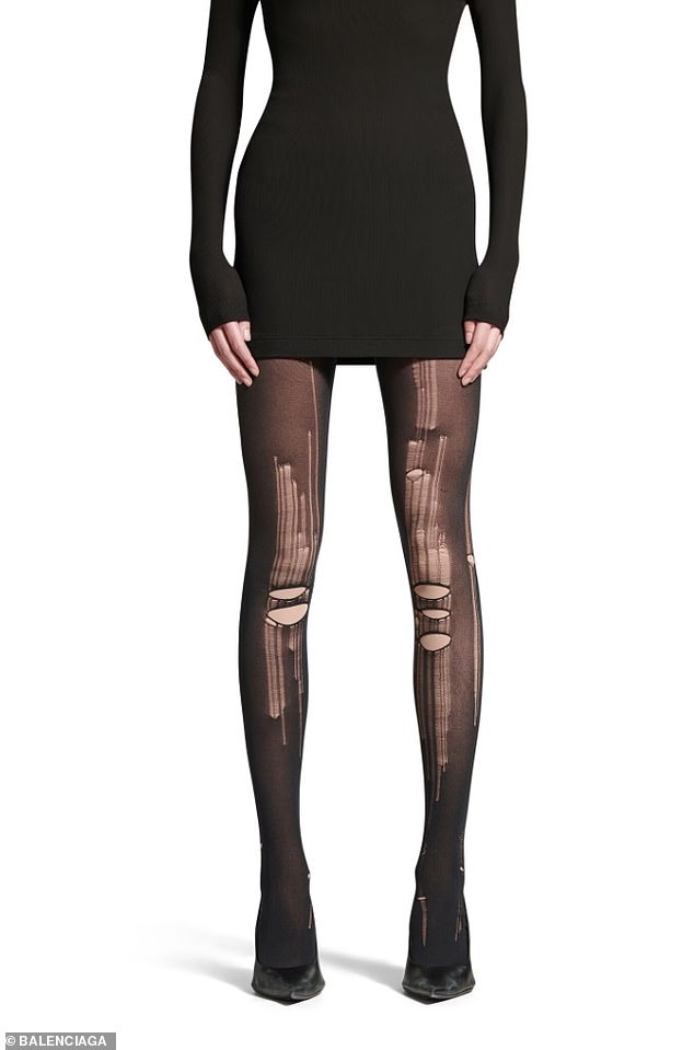 Balenciaga is selling 'destroyed tights' for £1,150 - over £400 more than their regular versions