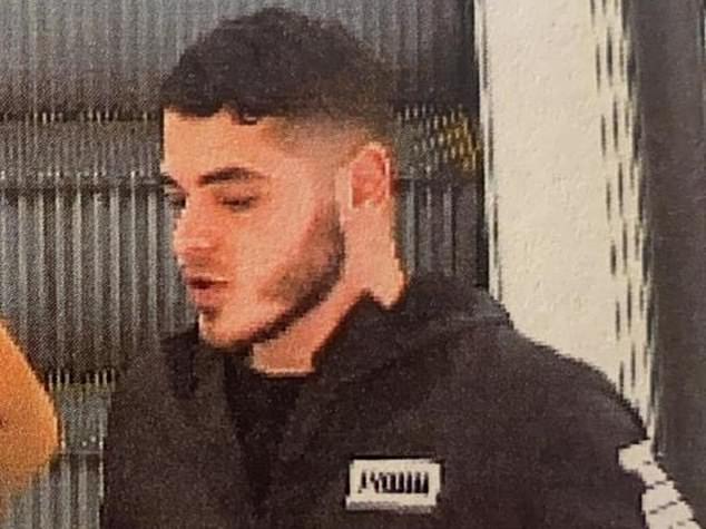 Tarek Ayoub (pictured), 29, was riddled with as many as seven bullets at around 3.30am on Monday on Harold Street in Parramatta. Detectives said his death was 'no surprise' given he was an underworld figure known as the 'Angel of Death'