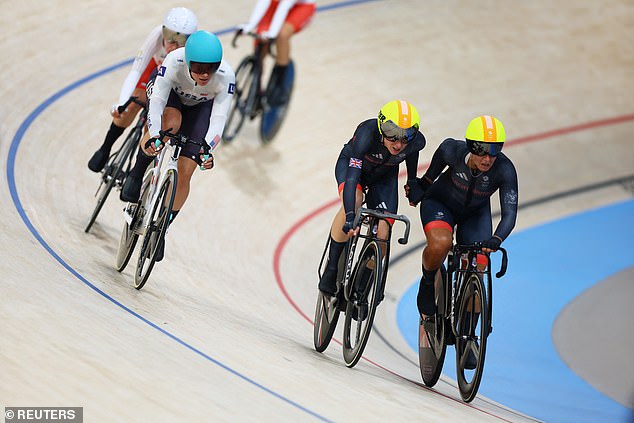 Team GB have won silver in a gruelling women's cycling race