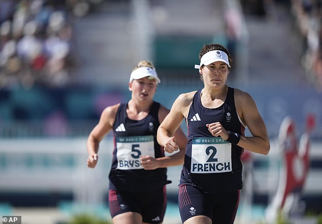 Kate French will not be able to compete for a medal on the final day of the Olympic Games in Paris