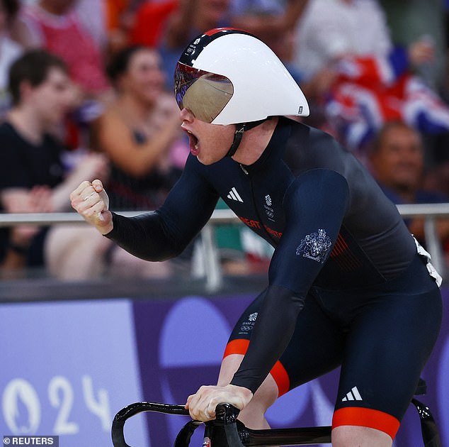 Team GB's Jack Carlin has won a bronze medal in the men's sprint