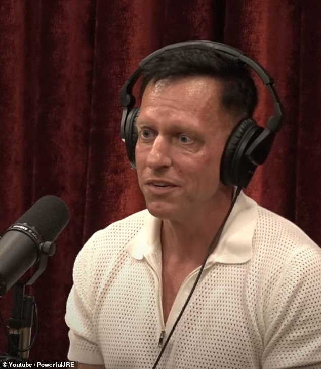 PayPal Co-Founder Peter Thiel Appears on Episode 2190 of the Joe Rogan Experience