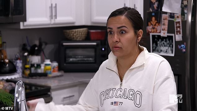 Briana DeJesus was nervous about her mother Roxanne's return home from a stint in rehab on Thursday's episode of MTV's Teen Mom: The Next Chapter