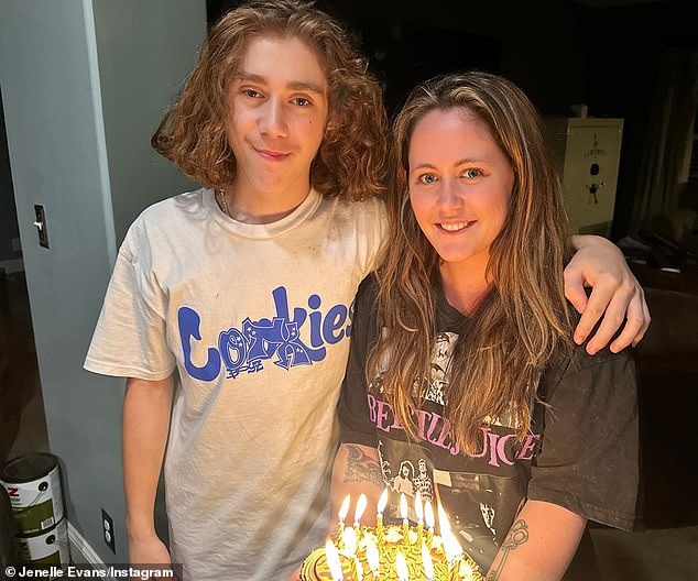 Teen mom Jenelle Evans celebrated her son Jace's big 15th birthday on Saturday