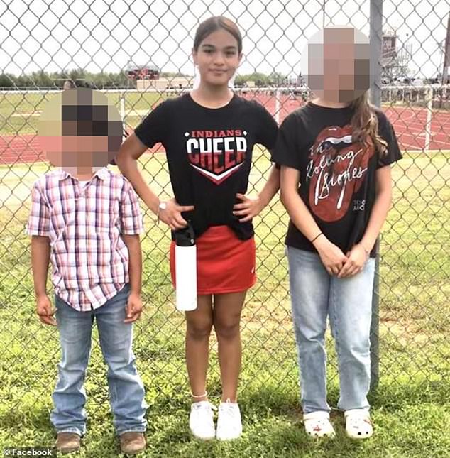 Cheerleader Miranda Sipps, center, died after her mother and father did not seek medical treatment for a mysterious injury, investigators say