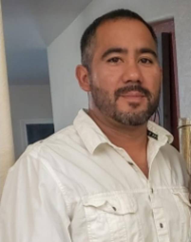 Within 48 hours, the fatal incident had become a federal case, with the U.S. Occupational Safety and Health Administration (OSHA) confirming it planned to launch an investigation into the causes of death of electrician Victor Gomez Sr. (pictured)