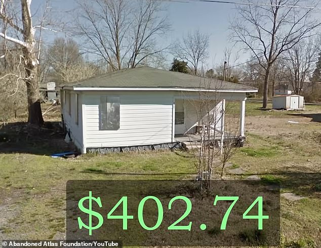 This abandoned house in Pine Bluff, Arkansas, is for sale for just over $400. The town has many similar “bargains”—though it too suffers from numerous social problems.