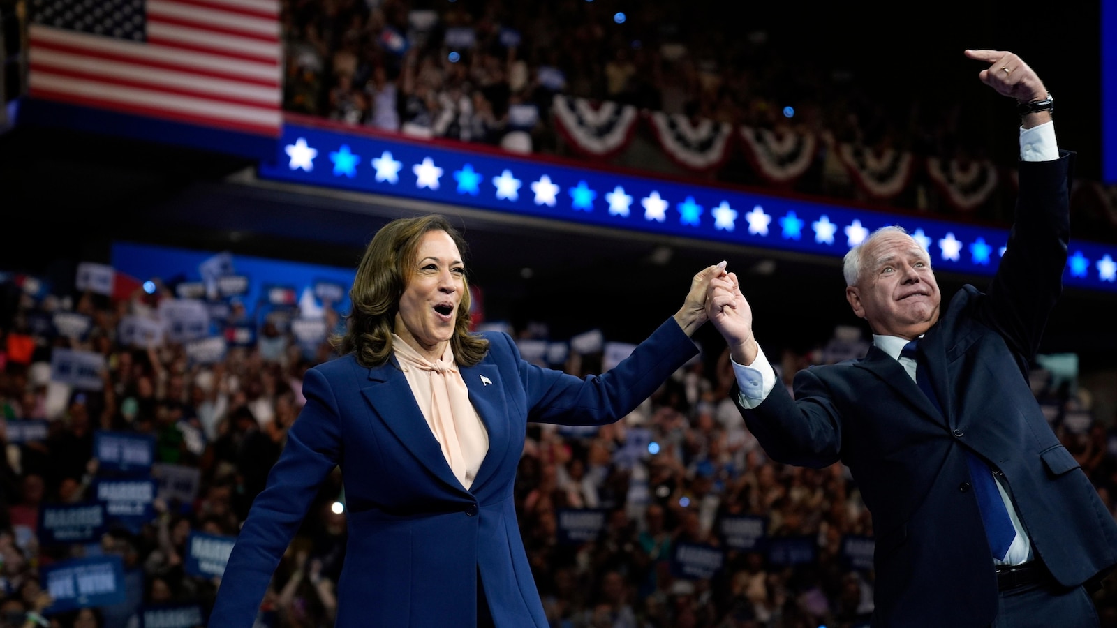 The Latest Harris And Walz Kick Off Their 2024 Election Campaign Ny