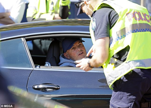 Sometimes the police deploy officers around a speed camera or RBT to catch careless drivers