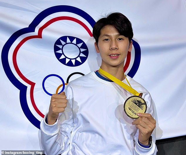 Taiwan's Lin Yu-ting, along with Imane Khelif, was disqualified from last year's World Boxing Championships in New Delhi