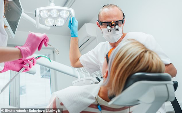 Only one in three Australians visit the dentist regularly because costs put them off, while the dental association calls on the federal government to extend subsidies (stock image)