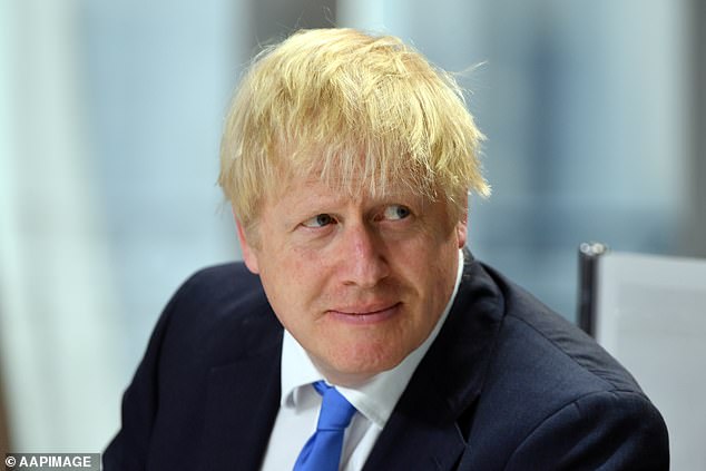 After the injections started making him sick, Boris, pictured here in 2020, turned to 