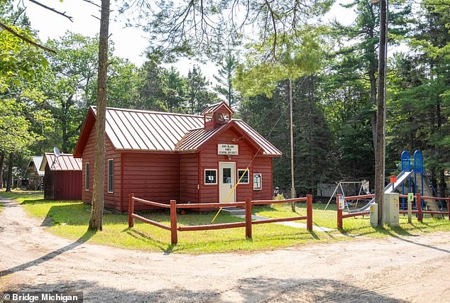 Bois Blanc Pines School has never had more than five students at a time in the past decade and is now struggling to find a teacher due to the island's weather conditions and lack of connectivity