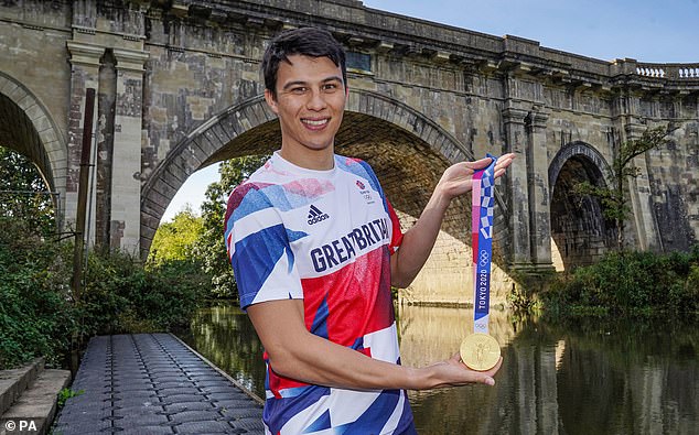 Joe Choong won an Olympic gold medal in the men's modern pentathlon in Tokyo in 2021