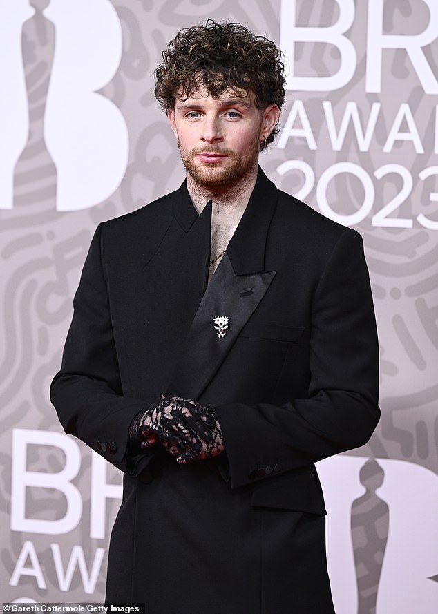 Tom Grennan, 29, has revealed he has been diagnosed with attention deficit hyperactivity disorder (ADHD) after years of being 'unable to concentrate' in his youth (pictured in 2023)