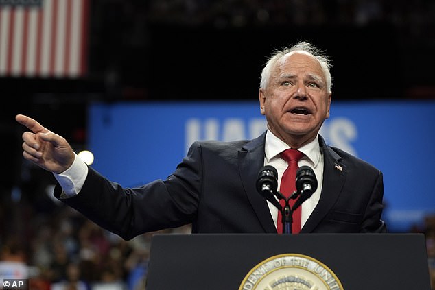 Minnesota Governor Tim Walz has liquidated the state's budget surplus while raising taxes for residents, Republican House Chairman Tom Emmer told DailyMail.com. His leadership has put the 