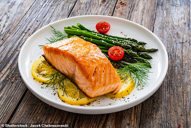 Salmon contains vitamin D, which research suggests may inhibit the growth of cancer cells and slow the progression of tumors