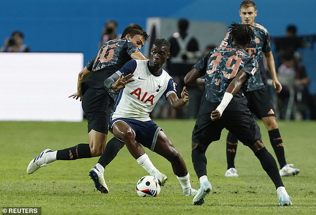 Bissouma enters his third season at the North London club, having made 56 appearances for the club in total