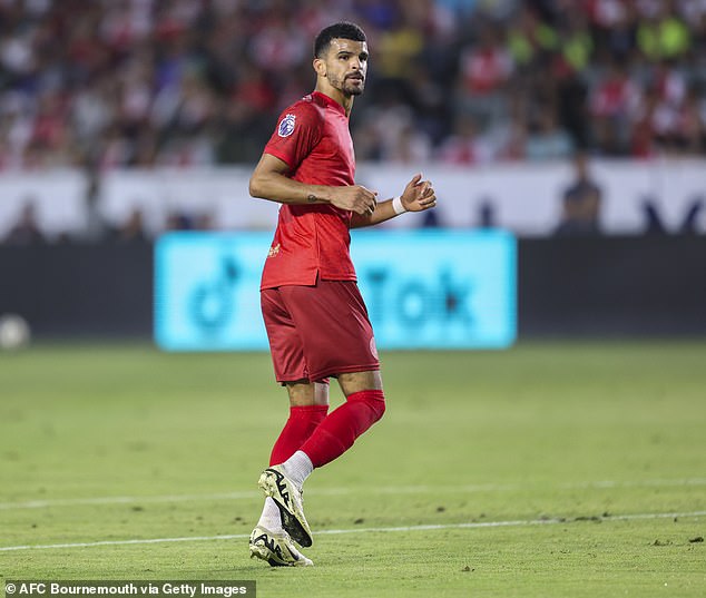 Tottenham are in advanced talks with Bournemouth over striker Dominic Solanke