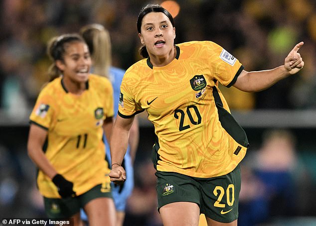 Players such as Sam Kerr and Mary Fowler (both pictured) have stated that they flourished as footballers in the Matildas' environment