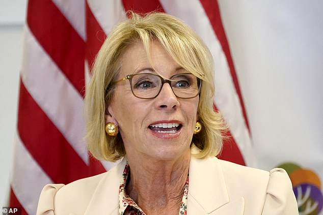 Trump's former Education Secretary Betsy DeVos told The Detroit News last week that she would be open to returning to the position in a second Trump administration, despite giving up her Cabinet-level position over the Jan. 6 attack on the Capitol.