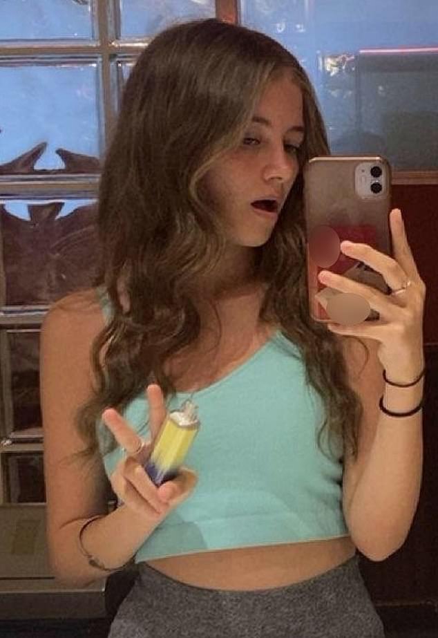 Kyla Blight, a 17-year-old student who had been vaping since she was 15, made headlines after she was rushed to hospital with a collapsed lung