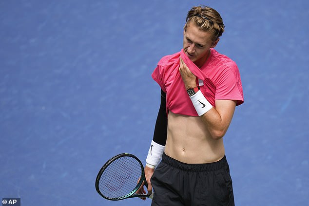 Sebastian Korda was defeated in the second round of the US Open by Czech Tomas Machac