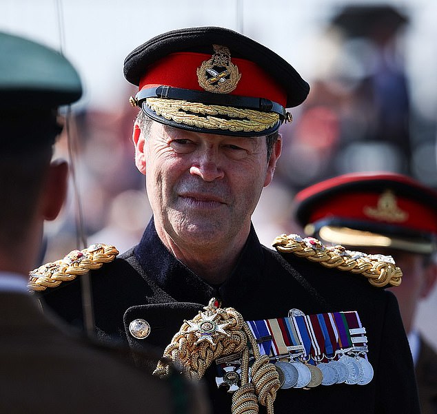 General Sir Patrick Sanders (pictured), who only stepped down as a key figure in June, called on Ukraine's allies to take action and provide better weapons