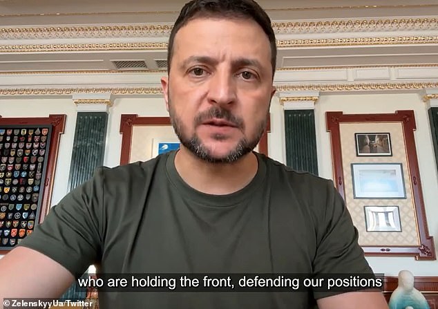 Volodymyr Zelensky has accused Britain of 