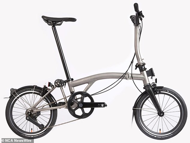 ACCC has issued a recall for Brompton T Line bicycles. Photo: Supplied