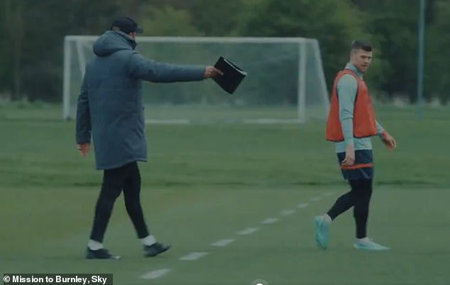 Season two, episode three of 'Mission to Burnley' featured a training ground altercation between manager Vincent Kompany and midfielder Johann Berg Gudmundsson