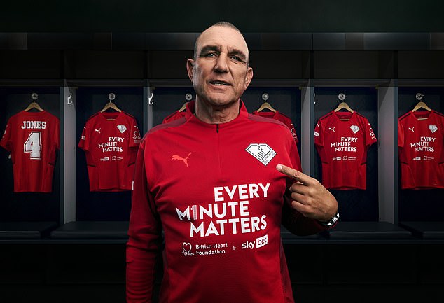 Football legend and Hollywood actor Vinnie Jones has signed for Sky Bet and the British Heart Foundation by joining their 'Every Minute Matters' campaign ahead of the deadline