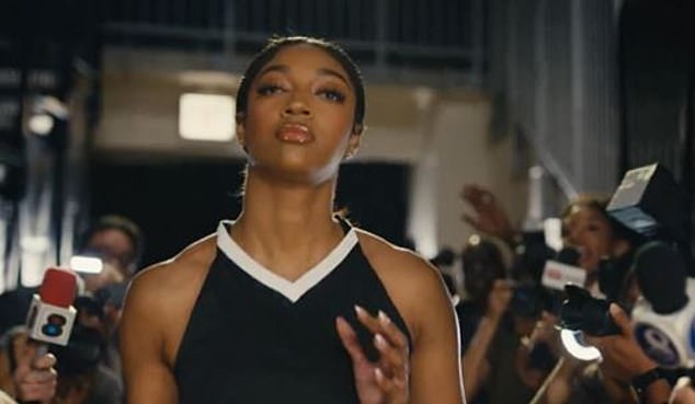 WNBA star and rookie Angel Reese stars in a new ad for the upcoming movie musical 'Wicked'